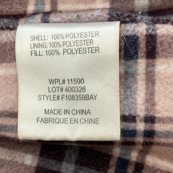 Weatherproof kids size 10 Black Quilted Vest with Stand-Up Collar - Picture 4 of 16